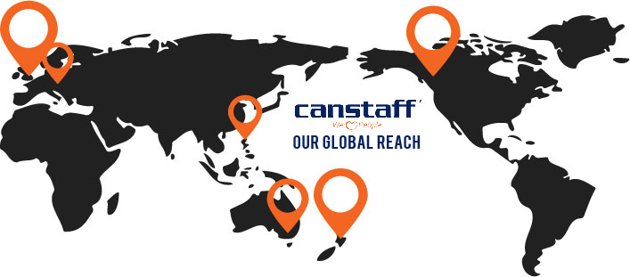 Canstaff's Global Reach
